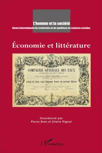 Economie et littérature_cover