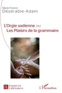 L'Orgie sadienne ou Les Plaisirs de la grammaire_cover