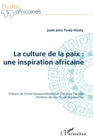 La culture de la paix : une inspiration africaine