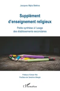 Supplément d'enseignement religieux_cover