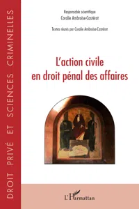 L'action civile en droit pénal des affaires_cover