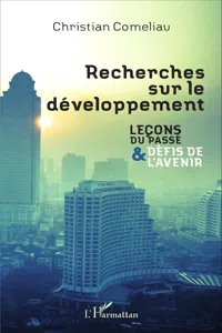 Recherches sur le développement_cover