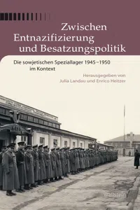 Zwischen Entnazifizierung und Besatzungspolitik_cover