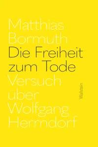 Die Freiheit zum Tode_cover