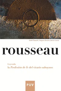 Rousseau. Leyendo la Profesión de fe del victario saboyano_cover