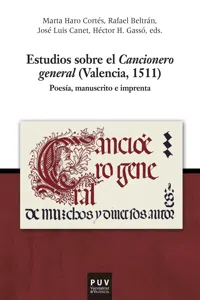 Estudios sobre el cancionero general_cover