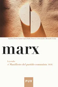 Marx. Leyendo el Manifiesto del partido comunista_cover