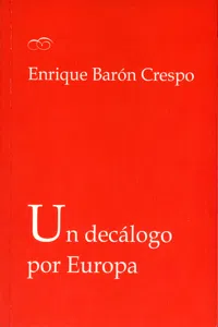 Un decálogo por Europa_cover