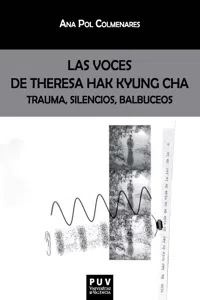 Las voces de Theresa Hak Kyung Cha_cover