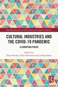 Cultural Industries and the Covid-19 Pandemic_cover
