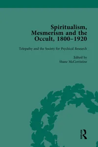 Spiritualism, Mesmerism and the Occult, 1800–1920 Vol 4_cover