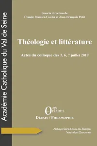 Théologie et littérature_cover