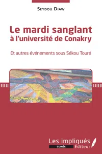 Le mardi sanglant à l'université de Conakry_cover