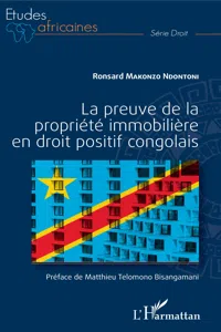 La preuve de la propriété immobilière en droit positif congolais_cover