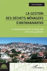 La gestion des déchets ménagers d'Antananarivo_cover