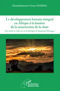 Le développement humain intégral en Afrique à la lumière de la résurrection de la chair_cover