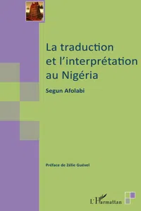 La traduction et l'interprétation au Nigéria_cover