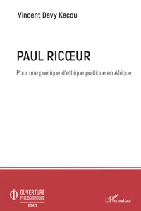 Paul Ricoeur. Pour une poétique d'éthique politique en Afrique_cover