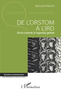 De l'ORSTOM à l'IRD_cover