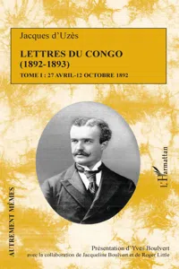 Lettres du Congo Tome 1_cover