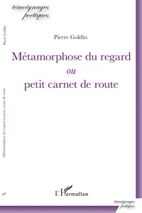 Métamorphose du regard_cover