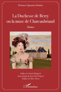 La Duchesse de Berry ou la muse de Chateaubriand_cover