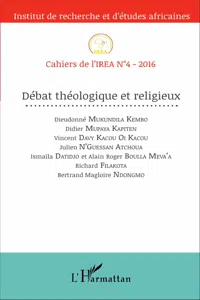 Débat Théologique et religieux_cover