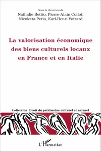 La valorisation économique des biens culturels locaux en France et en Italie_cover