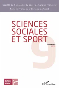 Sciences sociales et sport n°9_cover