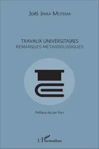 Travaux universitaires. Remarques méthodologiques_cover