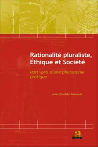 Rationalité pluraliste, Ethique et Société_cover