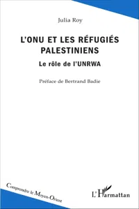 L'ONU et les réfugiés palestiniens_cover