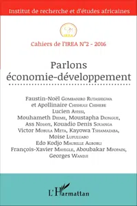 Parlons économie-développement_cover