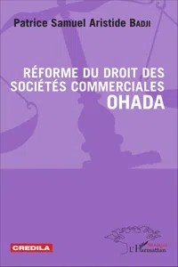 Réforme du droit des sociétés commerciales OHADA_cover