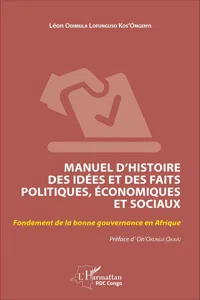 Manuel d'histoire des idées et des faits politiques, économiques et sociaux_cover