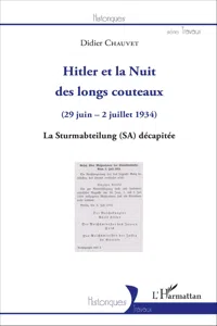 Hitler et la Nuit des longs couteaux_cover