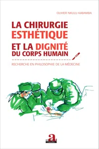 Chirurgie esthétique et la dignité du corps humain_cover