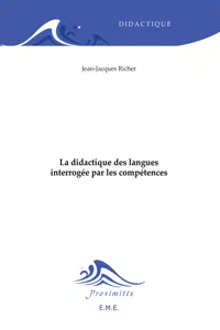 La didactique des langues interrogée par les compétences_cover