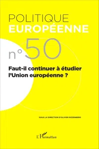 Faut-il continuer à étudier l'Union européenne ?_cover