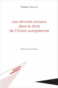 Les services sociaux dans le droit de l'Union européenne_cover