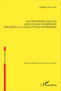 Les frontières fiscales dans l'Union européenne appliquées à la fiscalité des entreprises_cover