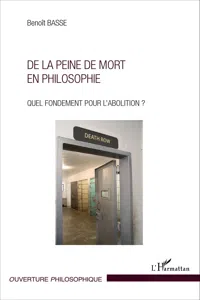 De la peine de mort en philosophie_cover