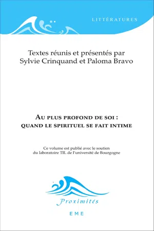 Au plus profond de soi : quand le spirituel se fait intime