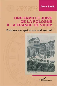 Famille juive de la Pologne à la France de Vichy_cover