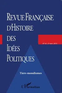 Revue française d'histoire des idées politiques - 42_cover