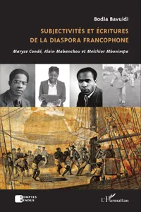 Subjectivités et écritures de la diaspora francophone_cover