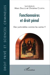 Fonctionnaires et droit pénal_cover