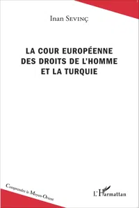 La Cour européenne des droits de l'homme et la Turquie_cover