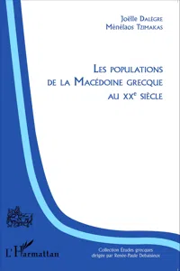 Les populations de la Macédoine grecque au XXème siècle_cover