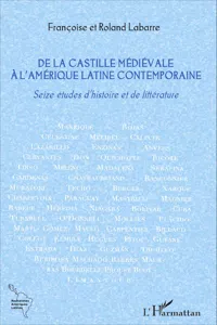 De la Castille médiévale à l'Amérique latine contemporaine_cover